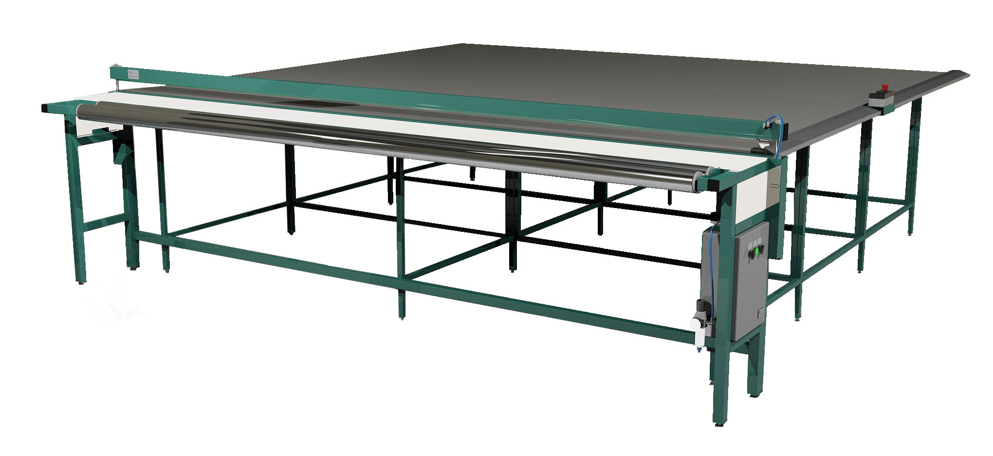 Industrial fabric cutting table from TA | basic version