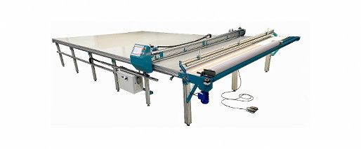 XY fabric cutting table from TA