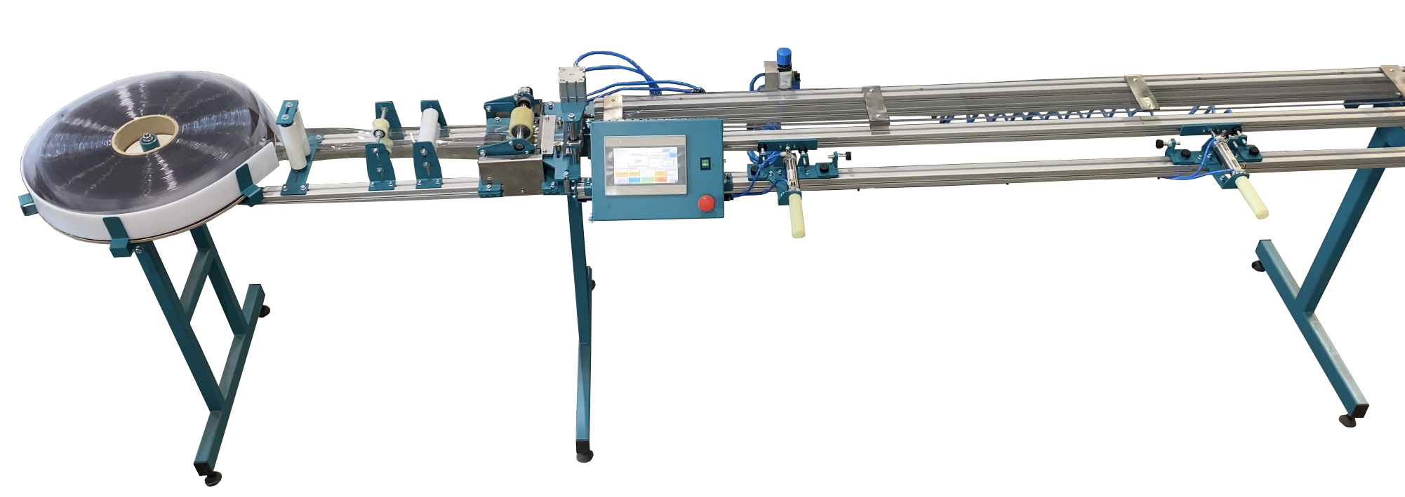 Cutting stand for plastic packaging 